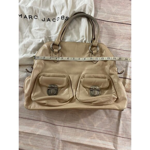 Vintage Marc Jacobs Women's Cream Hand Bag with Dust Bag - OS - Picture 3 of 10